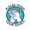 3M FP0862 WASH HANDS Image