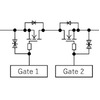 30V common-drain n-mosfet for bi-directional USB power